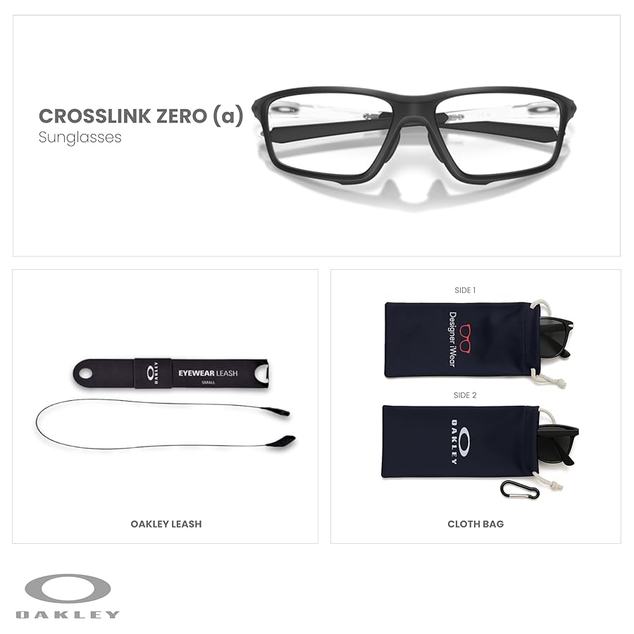 Amazon.com: Oakley Crosslink Zero OX8080 808003 58MM Matte